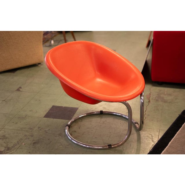 Mercurio Chair by Claude Courtecuisse, 1967, in Good conditions. Designed 1960 to 1969 This piece is attributed to the...