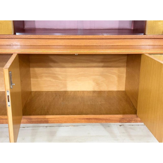 Vintage Highboard or Bar Cabinet For Sale - Image 3 of 18