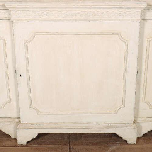 English Breakfront Library Bookcase For Sale - Image 4 of 18