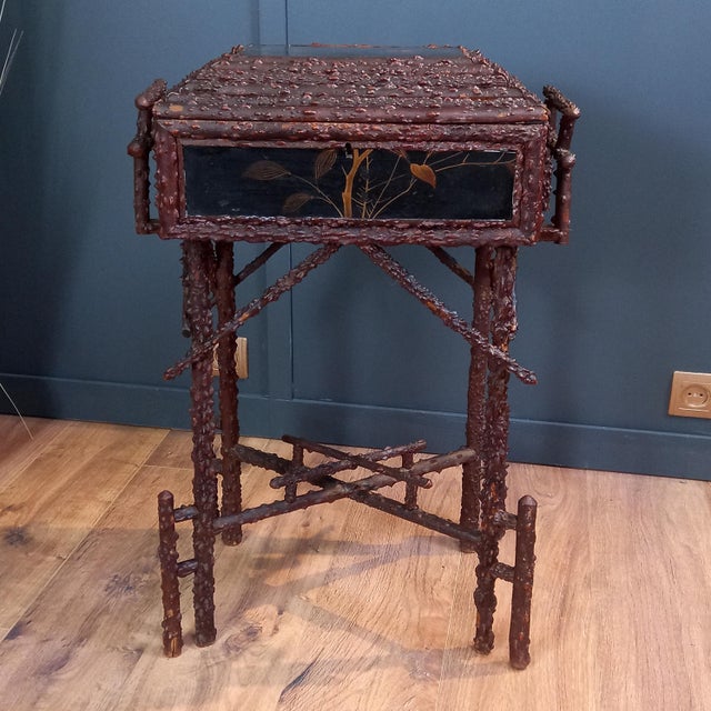 Antique Japanese Sewing Table For Sale - Image 14 of 14
