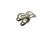 Traditional Antique Sterling Silver Letter B Money Clip Bookmark Napkin Holde For Sale - Image 3 of 10