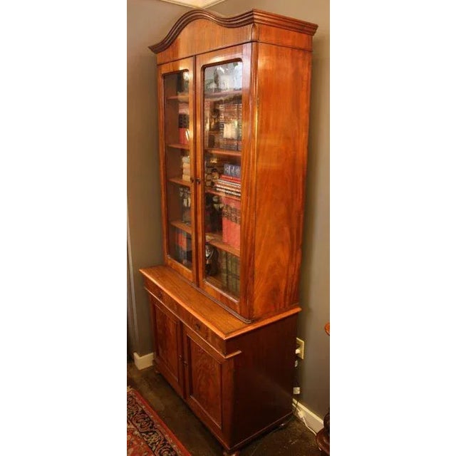 Scottish Bookcase of Mahogany For Sale - Image 4 of 11