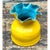Ceramic Vintage Hand Crafted Studio Pottery Ruffle Vase For Sale - Image 7 of 12