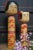 Contemporary Vintage Traditional Hijiori Kokeshi by Sato Jyunosuke and Sato Shoichi, Japan, 1950s, Set of 2 For Sale - Image 3 of 9