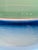 Mid-Century Modern Sonja Blomdahl Incalmo Blue and Green Studio Glass Bowl For Sale - Image 3 of 8