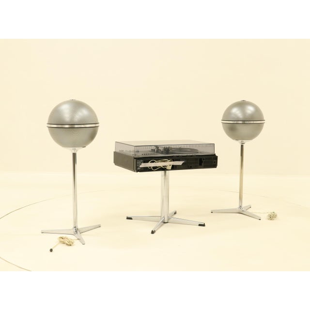 1970s Studio 2000 4d Hifi and Audiorama Speakers Model 8000, 1970s, Set of 3 For Sale - Image 5 of 16
