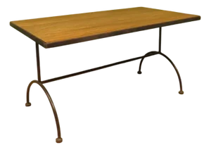 Mid-Century Modern Iron Based Coffee Table, 1960s