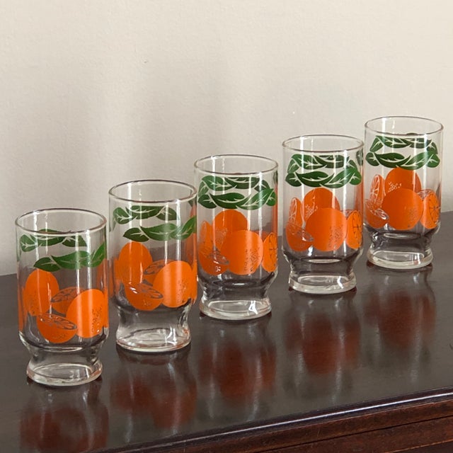 Midcentury Anchor Hocking Juice Glasses — Set of 5 Chairish