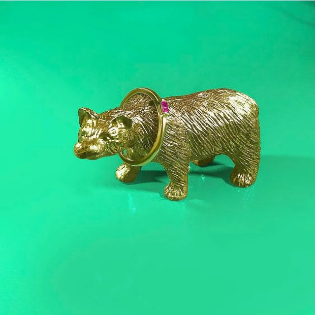 Contemporary Atelier All Day Ruby Baguette Pinky Ring, Size 4 For Sale - Image 3 of 3