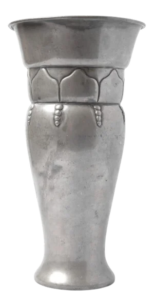 Late 19th Century Art Nouveau Mogens Ballin Pewter Vase