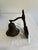 Black Vintage Cast Iron Nautical Bell on Anchor Base For Sale - Image 8 of 10