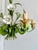 Vintage Floral Tole Chandelier, 1970 For Sale - Image 4 of 18