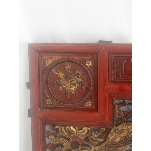 1950s Arch Intricate Carved Large For Sale - Image 5 of 11