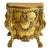 French Baroque Style Gold Commode For Sale