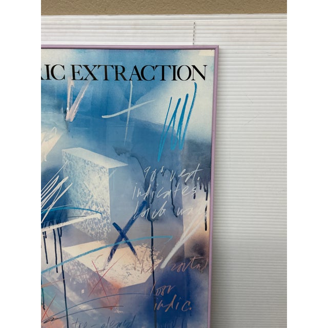 Michael Heizer Geometric Extraction 1984 Moca Exhibition Poster, Signed For Sale - Image 12 of 12