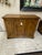 Vintage French Provincial Drop-Leaf Bar Cabinet / Server With Storage For Sale - Image 4 of 8