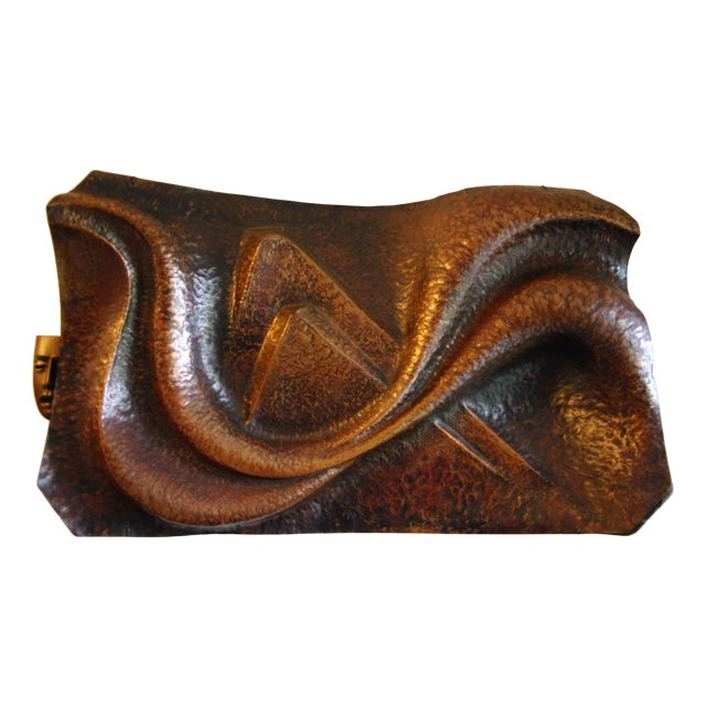 Anthroposophical Wall Decoration in Hammered Copper, 1959 For Sale