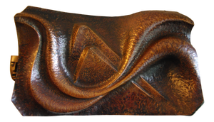 Anthroposophical Wall Decoration in Hammered Copper, 1959
