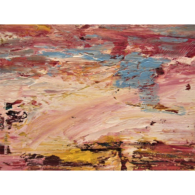 Artist: Enrique Kico Govantes (Cuban, born 1957) Title: Sunset Ocean Beach Year: 1996 Medium: Oil on canvas board Canvas...