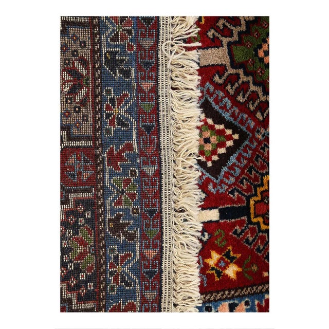 Pasargad Persian Yalameh Runner For Sale - Image 4 of 5