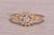The Timeless Bloom: Natural Diamond Engagement Ring in Yellow Gold For Sale - Image 4 of 11