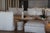 Andrianna Shamaris Hand Carved Teak Wood Side Table or Stool For Sale - Image 10 of 18