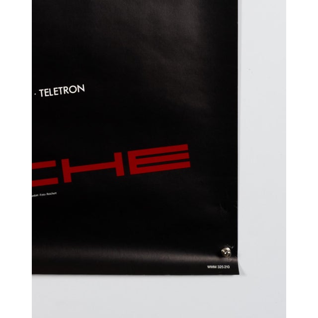 Paper Porsche 1000km Hockenheim Porsche Poster by Gruppe C, 1985 For Sale - Image 7 of 9