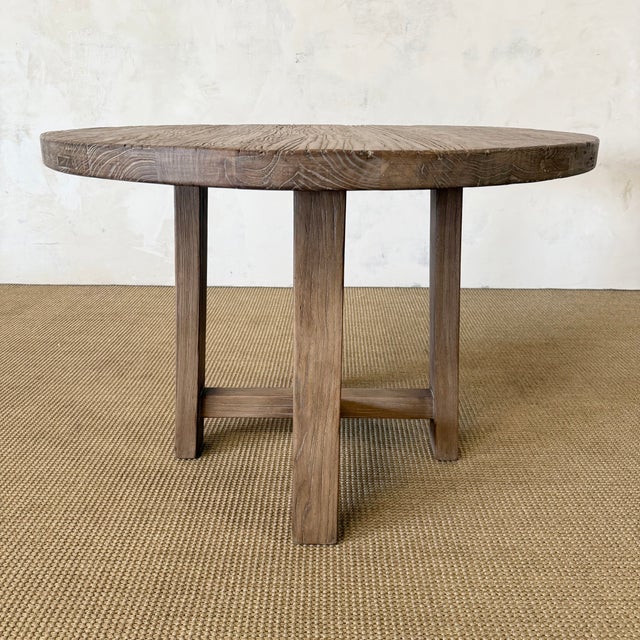 Hana Dining Table Natural 42″ For Sale - Image 13 of 17