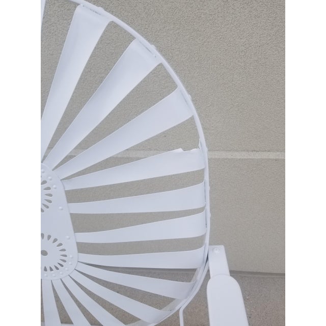 1930s Francois Carre French Art Deco Chairs Restored in White, Attributed For Sale - Image 5 of 18