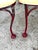 American Lee Woodard 1950’s Set of 4 Iron Scroll Back Chairs For Sale - Image 3 of 12