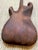 Wood 1970s Solid Teak Hand Carved Bass Guitar Sculpture For Sale - Image 7 of 10
