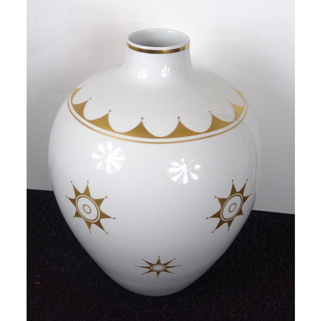 Giant Lorenz Hutschenreuther Porcelain Vase, 1890s For Sale - Image 3 of 10