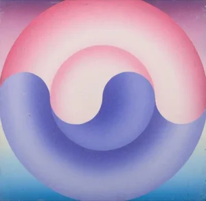 R, Wagner, Geometric Composition, 1970, Oil on Board