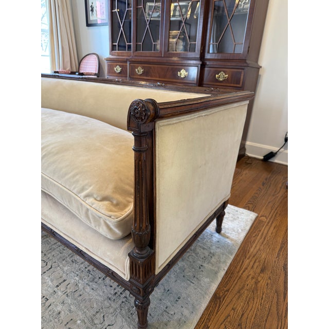 Meyer Gunther Martini Vintage Louis XVI Style Sofa For Sale - Image 4 of 8