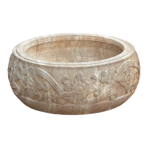 Manor House Hand-Carved Stone Vessel