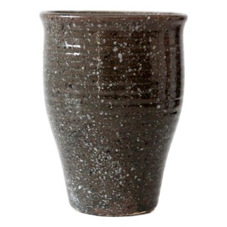 Vintage Handmade Studio Pottery Vase For Sale