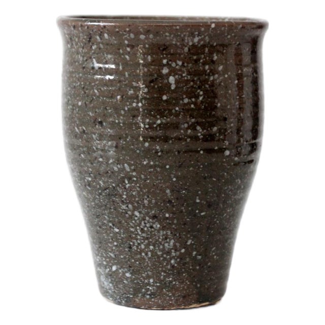 Vintage Handmade Studio Pottery Vase For Sale
