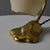 1950s Sculptural Glass and Brass Table Lamp in the Manner of Paavo Tynell for Valinte Oy For Sale - Image 13 of 18