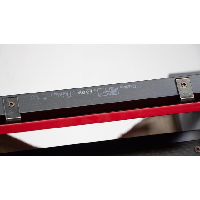 Red and Blue Chair by Gerrit Rietveld for Cassina, 1890s For Sale - Image 9 of 10