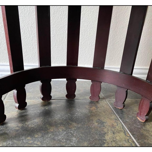 1905 Liberty & Co Mahogany Spindle Chairs Set of 2 Chairish