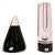 Vintage Art Glass Vase and Cone Sculpture by Pavel Havelka for Princ Art Glass, 1990s, Set of 2 For Sale