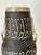 1920s Antique Moroccan Fez Hand-Carved Ceramic Vase With Arabic Calligraphy For Sale - Image 5 of 16