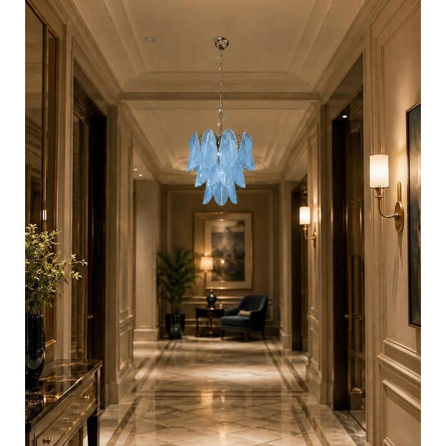Italian Murano Glass Chandeliers, 1970s, Set of 3 For Sale - Image 6 of 16