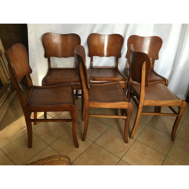 1950s Dining Chairs, 1950s, Set of 6 For Sale - Image 5 of 18