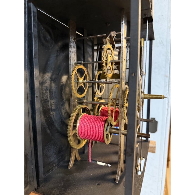 19th C. French Morbier Clock or Comtoise Movement For Sale - Image 9 of 14