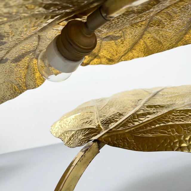 Rabarbaro Gold Floor Lamp by Carlo Giorgi for Bottega Gadda, Italy, 1970s For Sale - Image 10 of 15