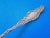 This is a rare 1891 Durgin Watteau sterling silver pierced long handled olive spoon. Stamped on the back with the 'D'...