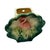 Mid-Century Modern 1950s Rare Japanese Mid-Century Tropical Calm Shell Flamingo Flower Wall Planter For Sale - Image 3 of 7
