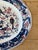 Royal Blue Vintage Japanese Amari Asian Bluebird and Peacock Platter For Sale - Image 8 of 8