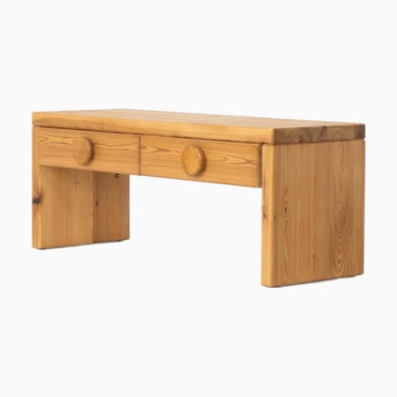 Pine Bench or Hallway Cabinet in the style of Ruben Ward For Sale - Image 10 of 10